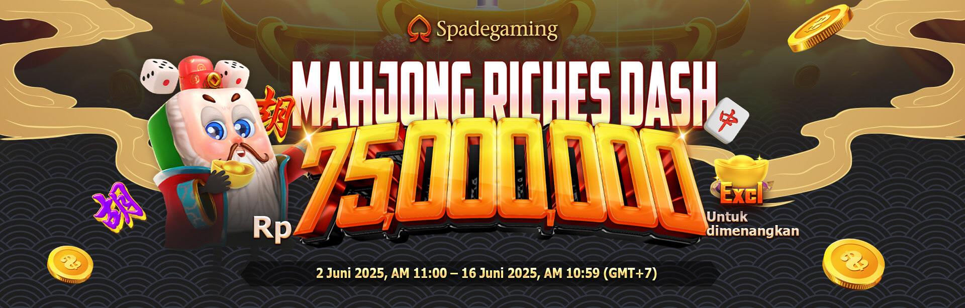 SPADEGAMING - MAHJONG RICHES DASH