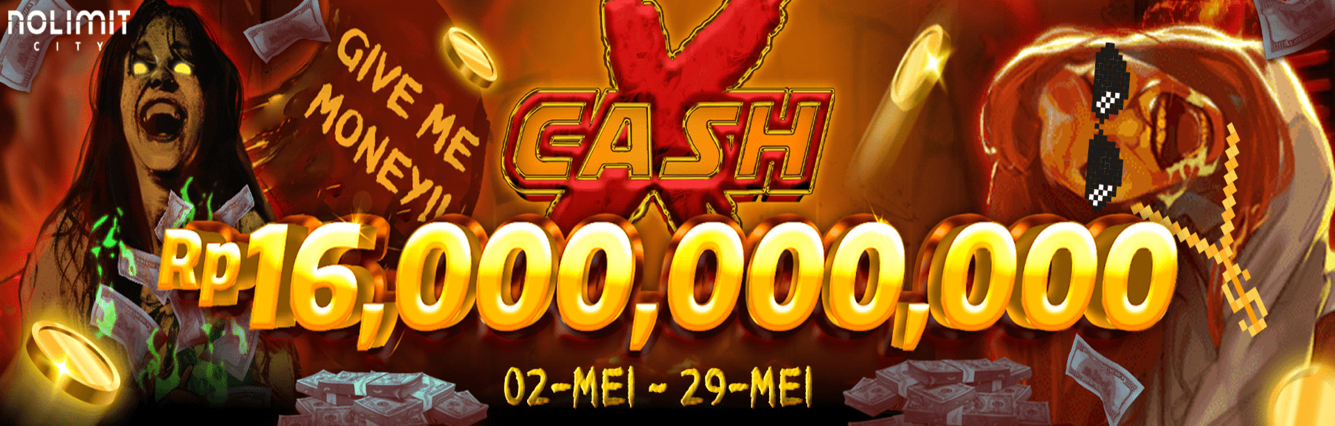 NOLIMITCITY CASH X MAY