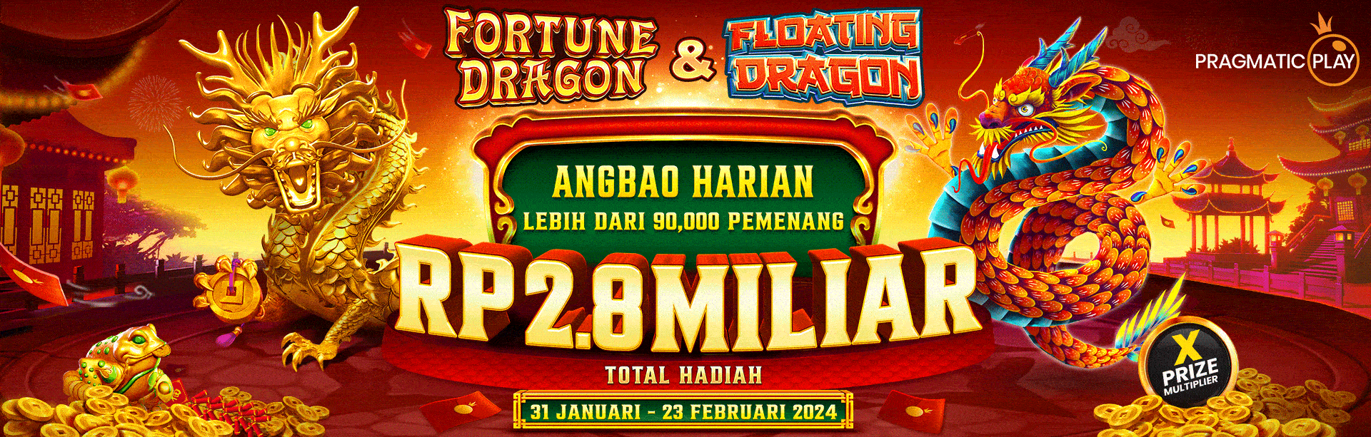 PP FORTUNE DRAGON RED POCKET