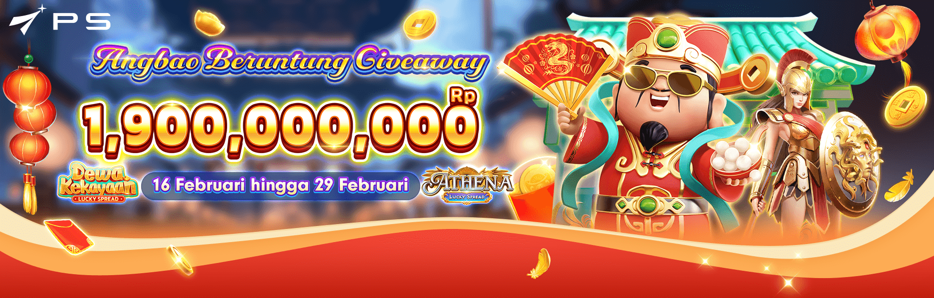 PLAYSTAR AMPLOP MERAH FEBRUARY